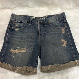 Madewell | Cutoff Jean Shorts Denim Medium Wash Women’s Size 26